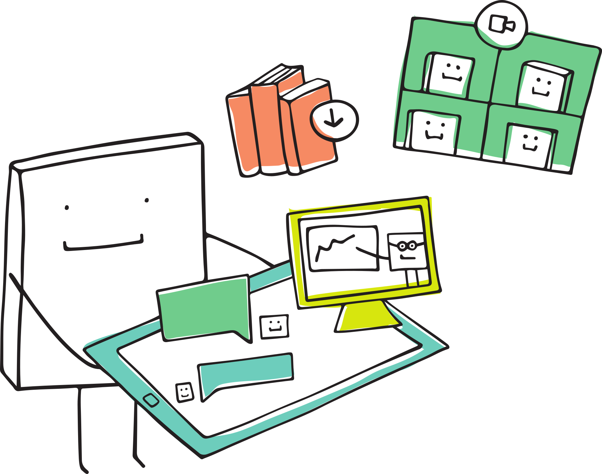 Illustration E-Learning